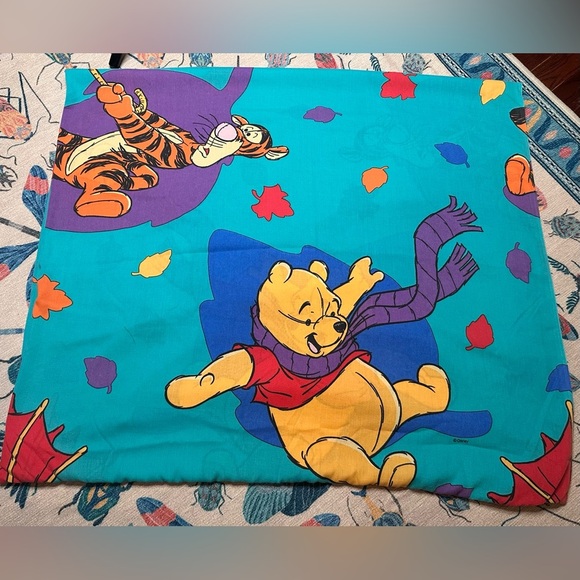Disney Other - 90s Winnie the Pooh Twin Flat Sheet